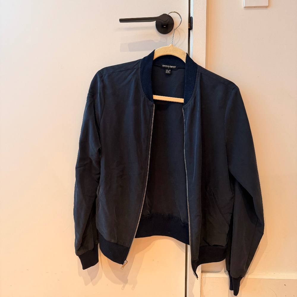 Vintage Lightweight Bomber Jacket - XS